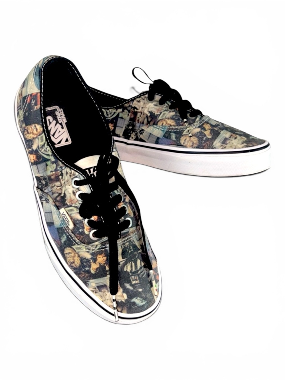 Vans Star Wars Authentic Darth Vader Collage Canvas Low Top Collector Sneakers